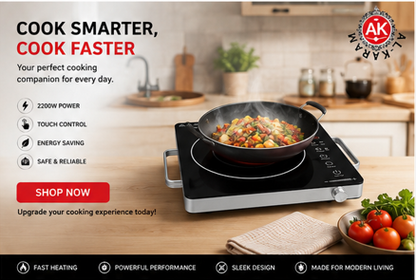 2200w, 3500w Infrared Electric Cooker Imported- 1 Year Warranty