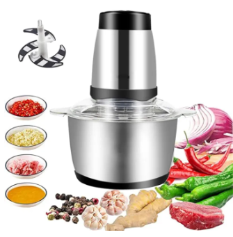 Electric Meat Grinder 4 Sharp Blades,Stainless Steel Food Grinder for Meat