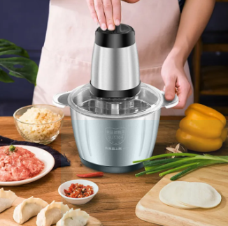Electric Meat Grinder 4 Sharp Blades,Stainless Steel Food Grinder for Meat