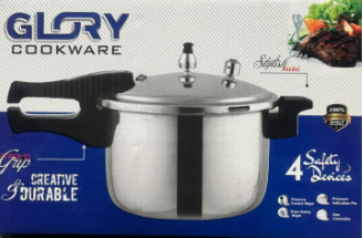 Pressure Cooker, Glory cookware, Casual use, 9 liters, 11 liters, 13 liters