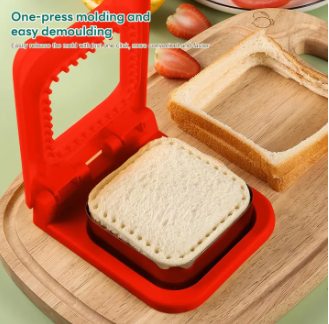 Sandwich Cutter and Sealer, Sandwich Cutter for Students Breakfast and Lunchboxes