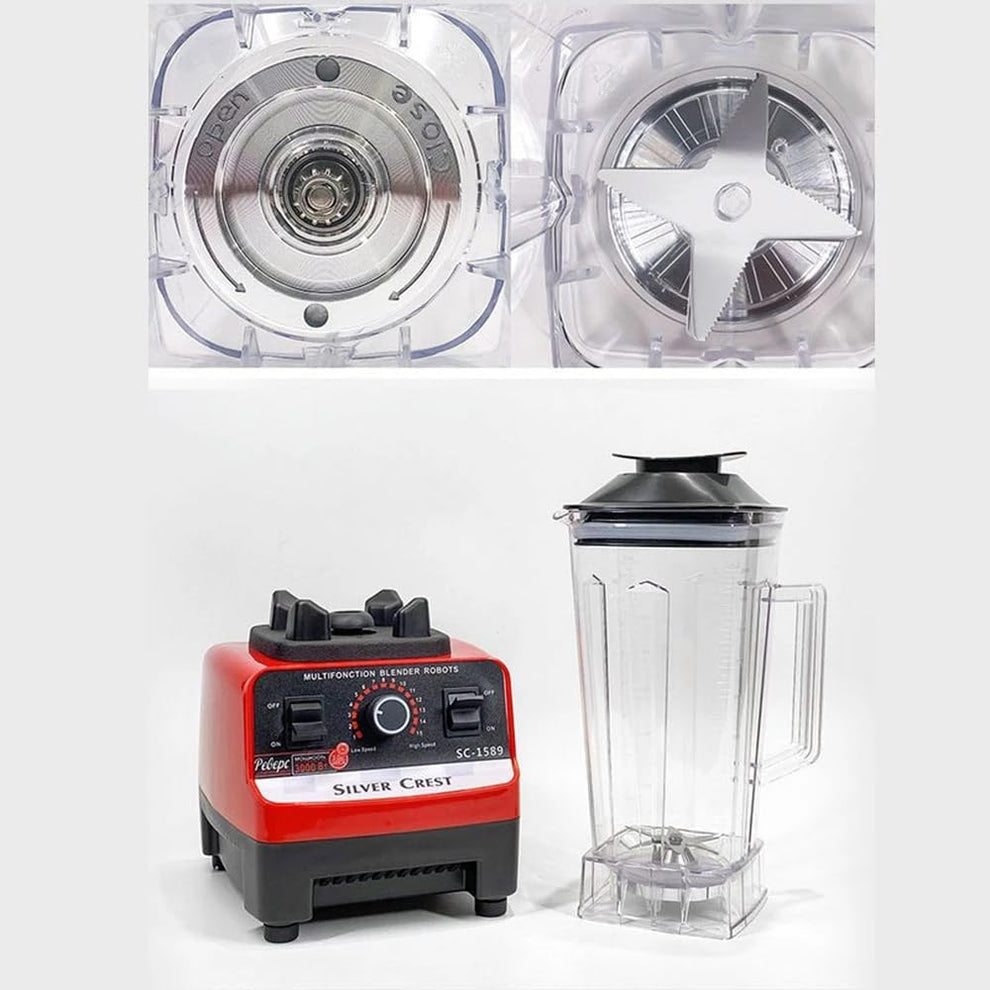 Silver Crest 2 in 1 Juicer Blender and Grinder SC 1589