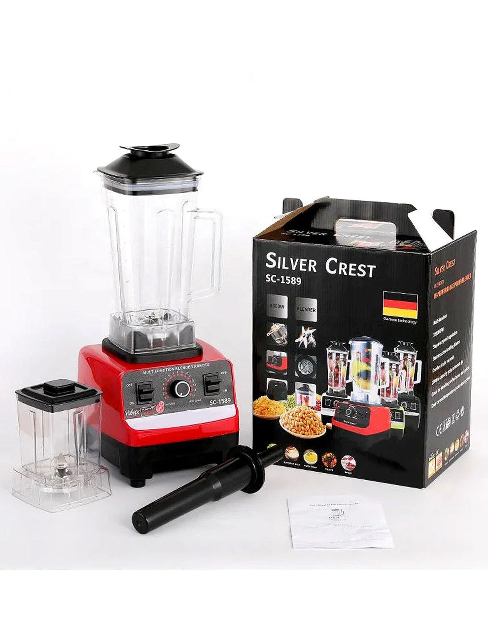 Silver Crest 2 in 1 Juicer Blender and Grinder SC 1589