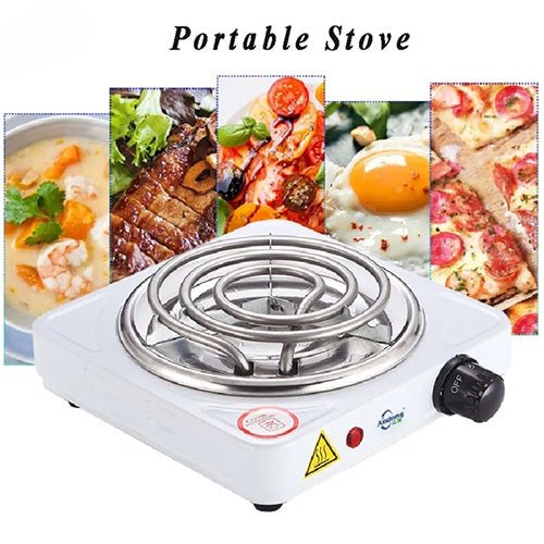 Mini Electric Stove, High Thermal Efficiency 1000W Mini Electric Stove