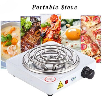 Mini Electric Stove, High Thermal Efficiency 1000W Mini Electric Stove