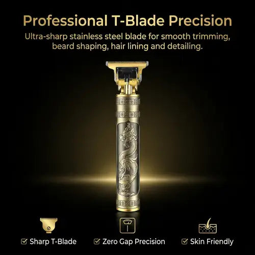 T9 Professional Hair Trimmer for Men USB Rechargeable Beard Trimmer
