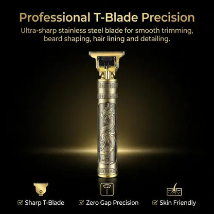 T9 Professional Hair Trimmer for Men USB Rechargeable Beard Trimmer